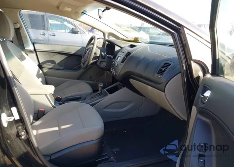 2015 Kia Forte Lx из США, поврежденный, VIN KNAFK4A65F5433837